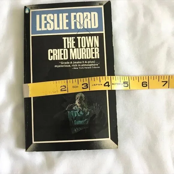 The Town Cried Murder by Leslie Ford PB Paperback Vintage Mystery Love - Picture 7 of 8